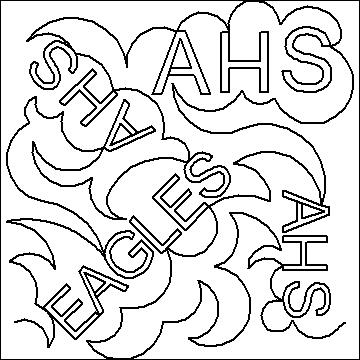 (image for) School Meander AHS Eagles E2E-L01471* - Click Image to Close